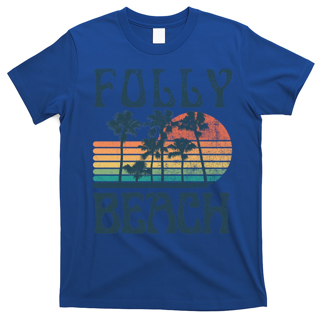 Folly Beach South Carolina Summer Vacation Vintage Cute Gift T-Shirt Hoodie, Sweatshirt | CoreVibeTees.com