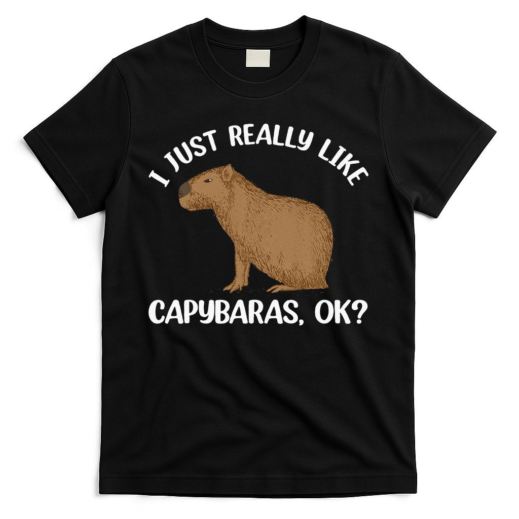 Funny Capybara Art For Men Women Kids Rodent Capybara Lover T-Shirt Hoodie, Sweatshirt | CoreVibeTees.com