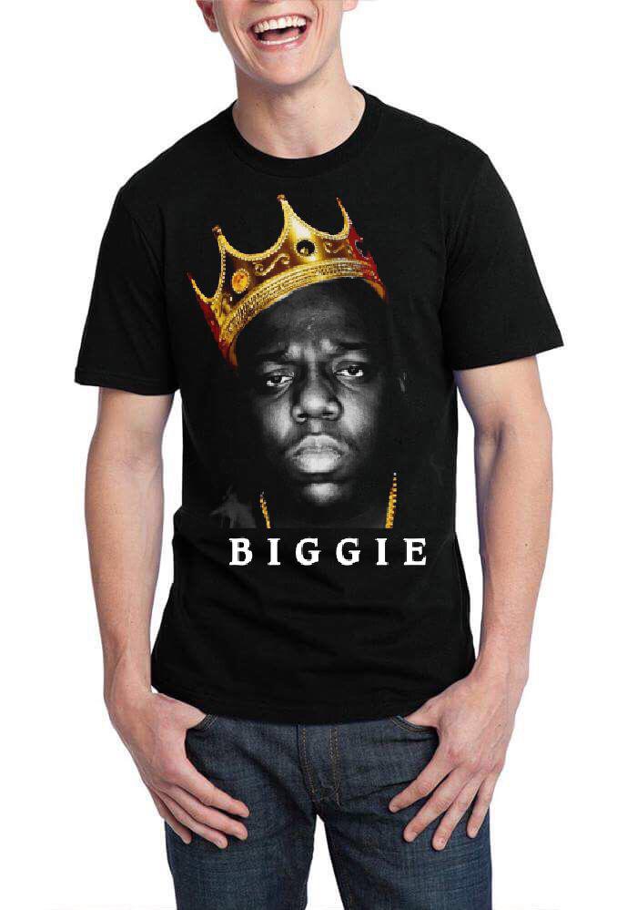 The Notorious B.I.G. Black Half Sleeve T-Shirt Hoodie, Sweatshirt | CoreVibeTees.com