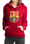 FCB Red Girls Hoodie T-Shirts, Sweatshirt | CoreVibeTees.com