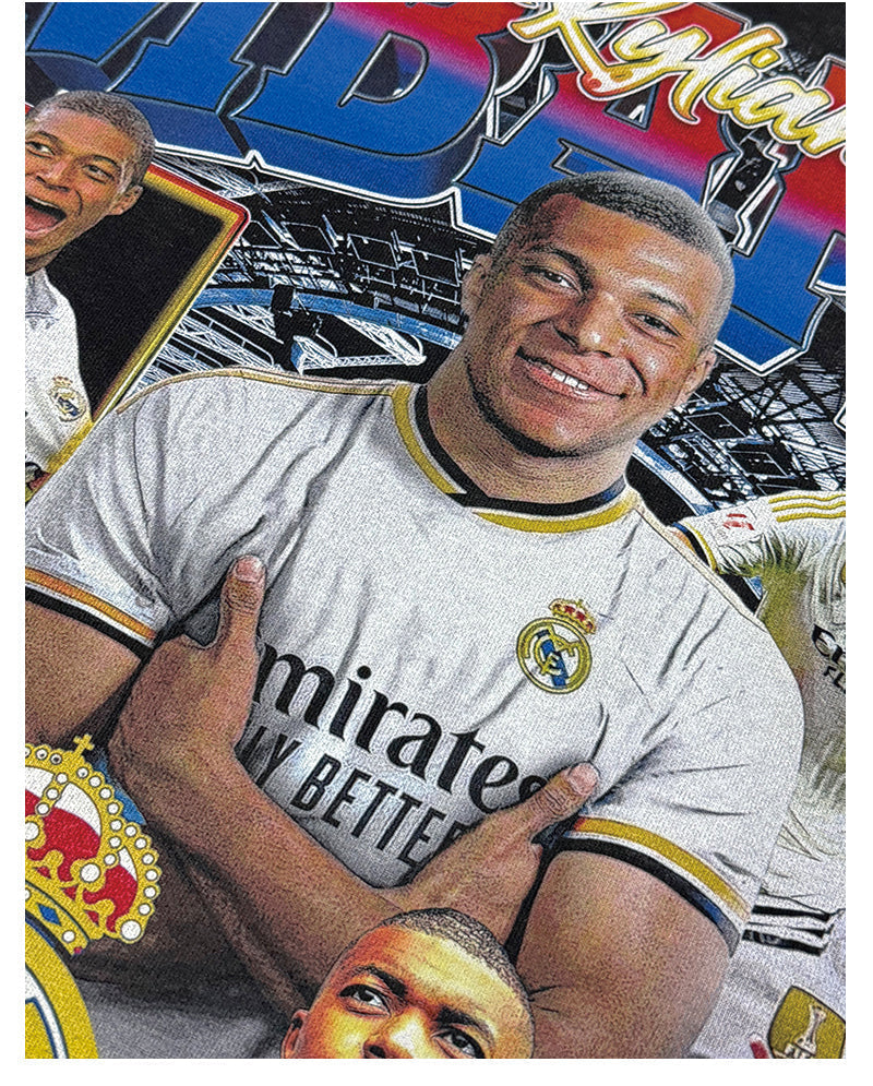 Kylian MbappÃ© "Real Madrid"Hoodie T-Shirts, Sweatshirt | CoreVibeTees.com (Image 4)