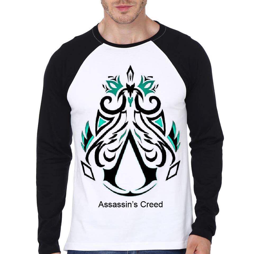 Assassinâ€™s Creed Raglan T-Shirt Hoodie, Sweatshirt | CoreVibeTees.com
