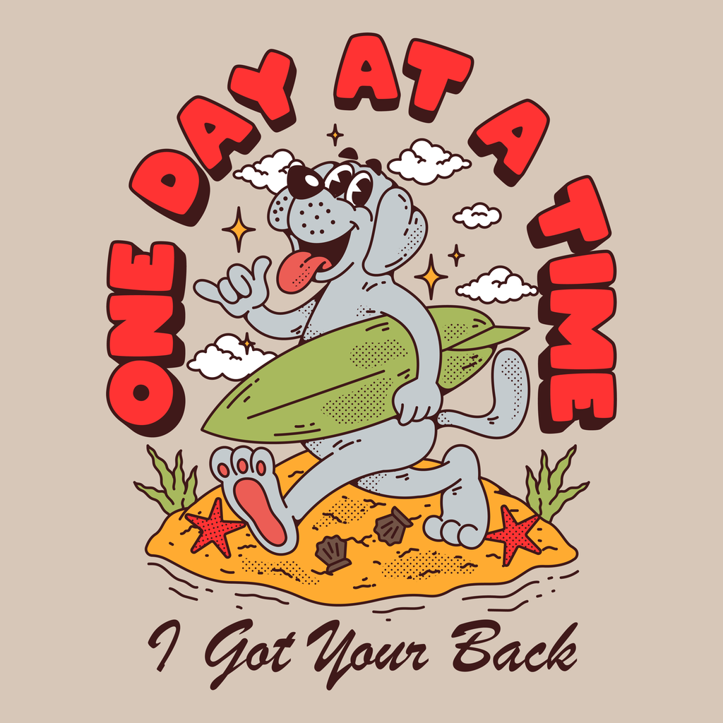 One Day At A Time (Adult Short Sleeve T-Shirt) Hoodie, Sweatshirt | CoreVibeTees.com (Image 3)