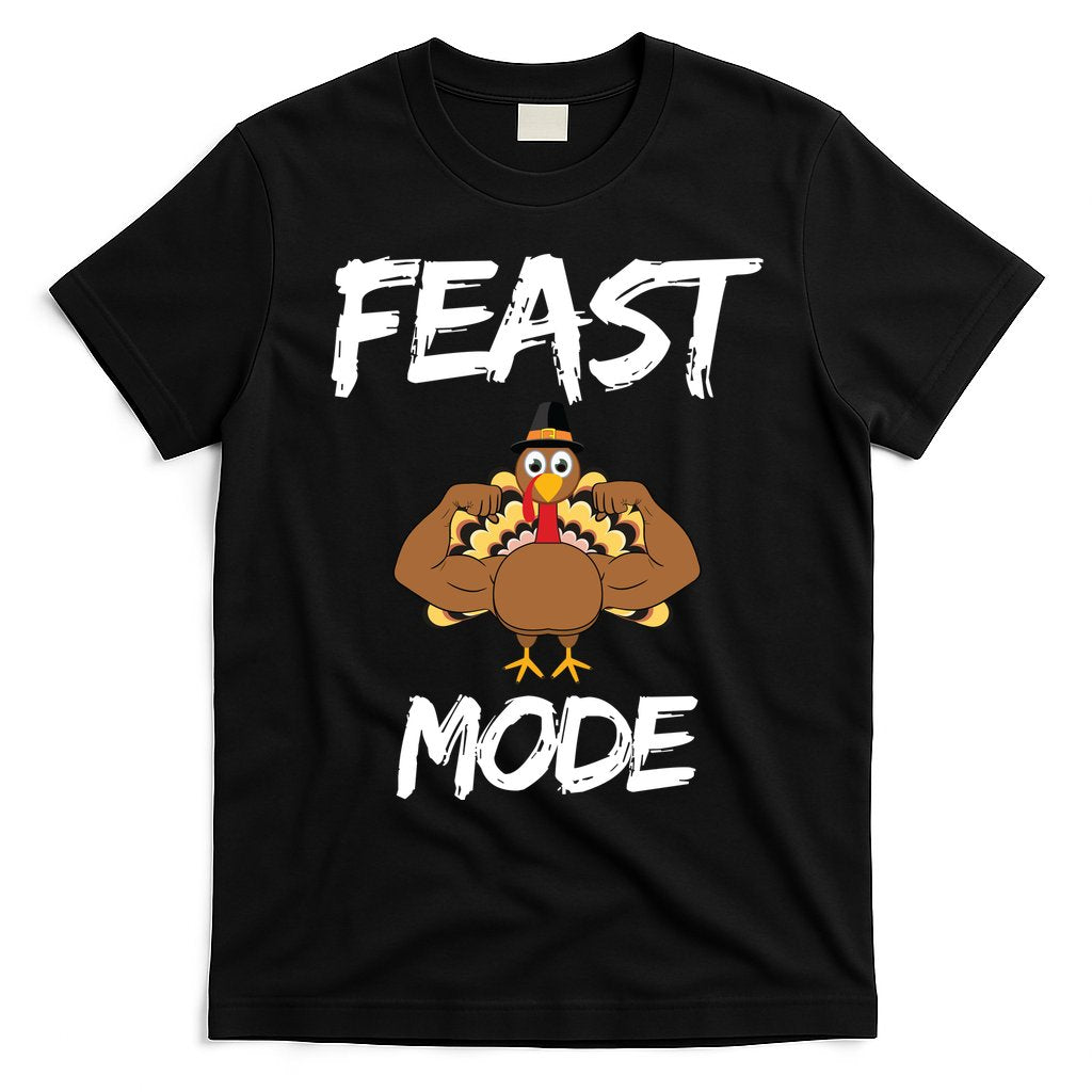 Feast Mode Thanksgiving Turkey Biceps T-Shirt Hoodie, Sweatshirt | CoreVibeTees.com