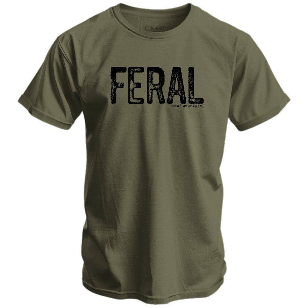 Feral Distressed Men's T-Shirt Hoodie, Sweatshirt | CoreVibeTees.com (Image 5)