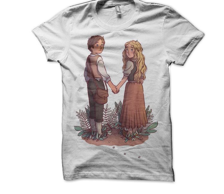 Hansel and Gretel White Half Sleeve T-Shirt Hoodie, Sweatshirt | CoreVibeTees.com