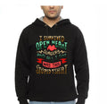 Survived Open Heart Surgery Black Hoodie T-Shirts, Sweatshirt | CoreVibeTees.com