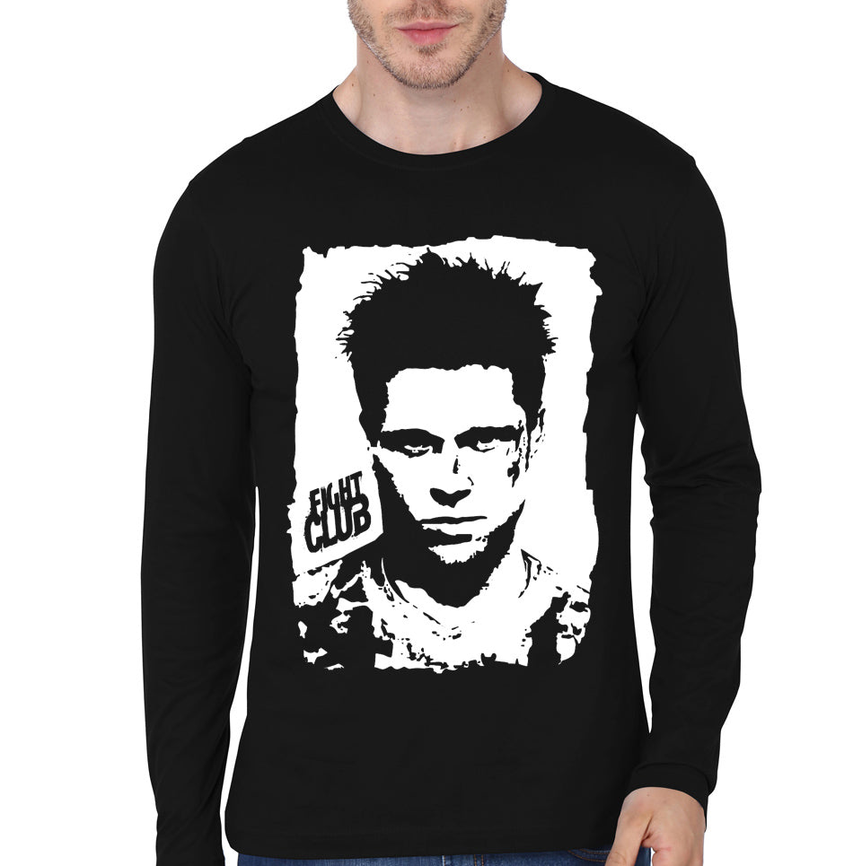 Fight Club Black Full Sleeve Tee Style002 Hoodie, Sweatshirt | CoreVibeTees.com