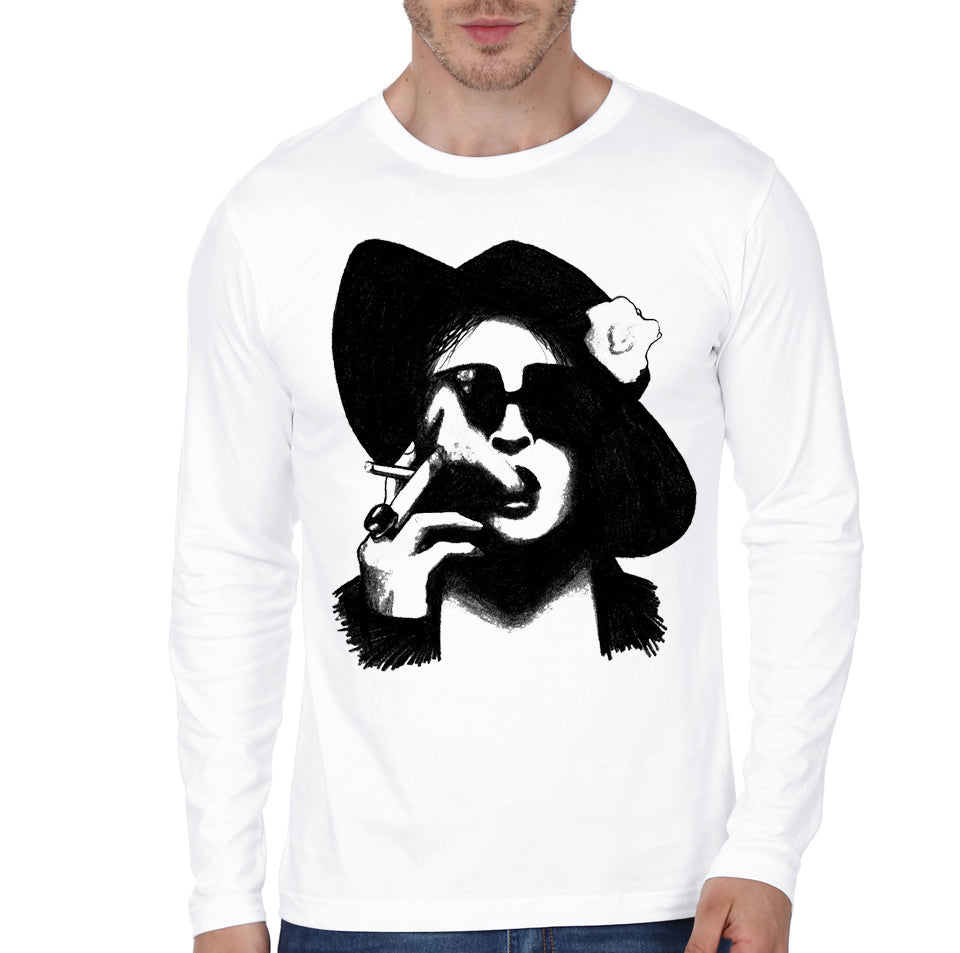 Marla White Full Sleeve Tee Hoodie, Sweatshirt | CoreVibeTees.com