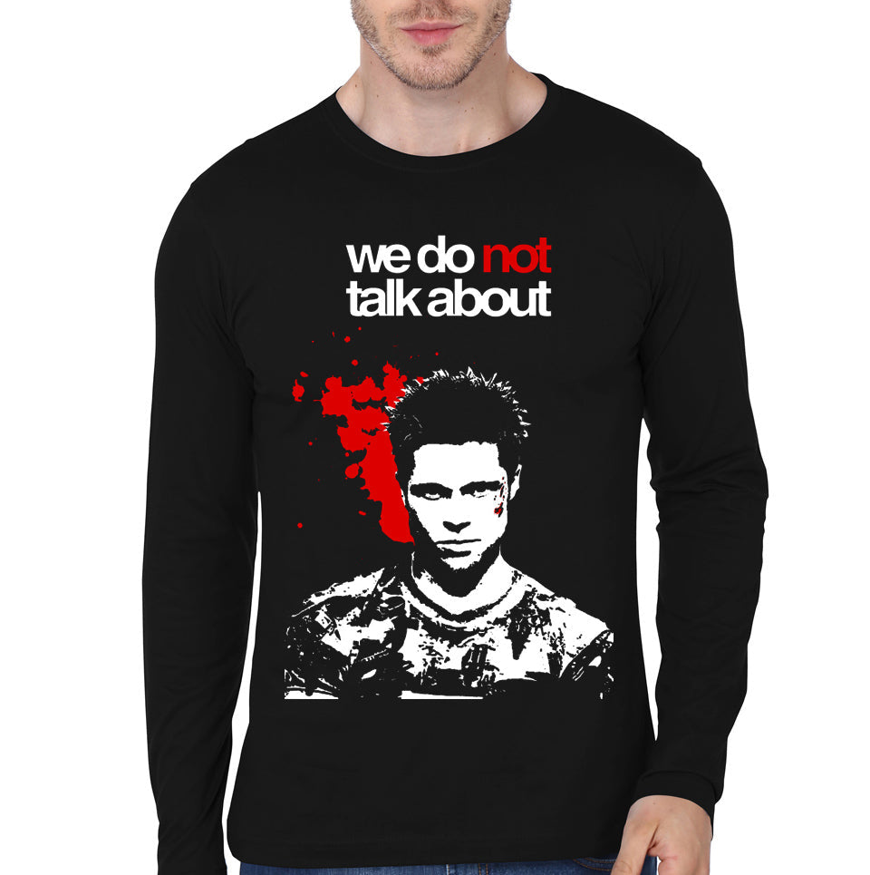 Fight Club Black Full Sleeve Tee Hoodie, Sweatshirt | CoreVibeTees.com