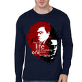 Fight Club Navy Blue Full Sleeve Tee Style001 Hoodie, Sweatshirt | CoreVibeTees.com