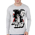 Fight Club Grey Full Sleeve Tee Hoodie, Sweatshirt | CoreVibeTees.com