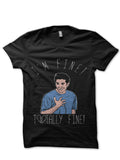 Friends Black T-Shirt Hoodie, Sweatshirt | CoreVibeTees.com
