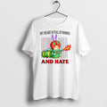 Fire Breathing Caterpillar My Heart Is Full Of Whimsy And Hate 0 Tshirts Sweater