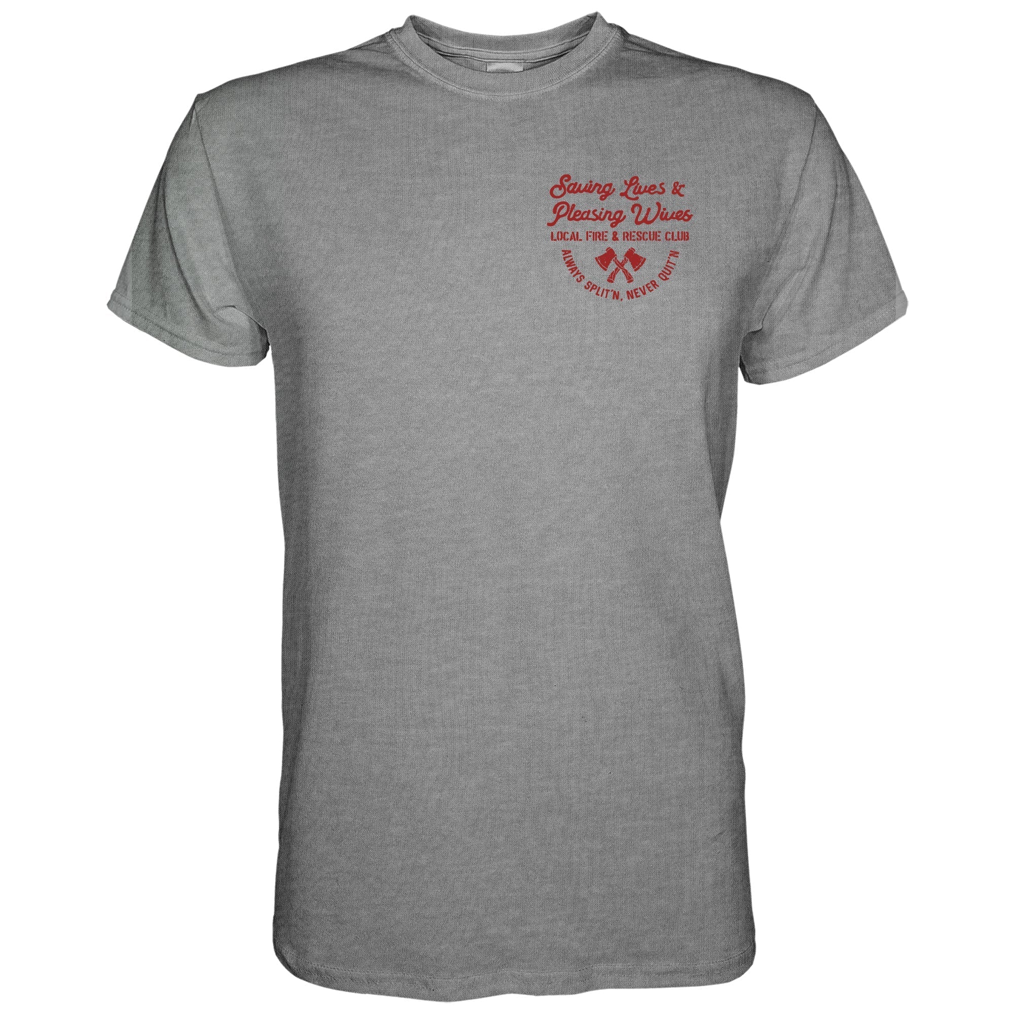 Saving Lives & Pleasing Wives Fire & Rescue Club Men's T-Shirt Hoodie, Sweatshirt | CoreVibeTees.com (Image 4)