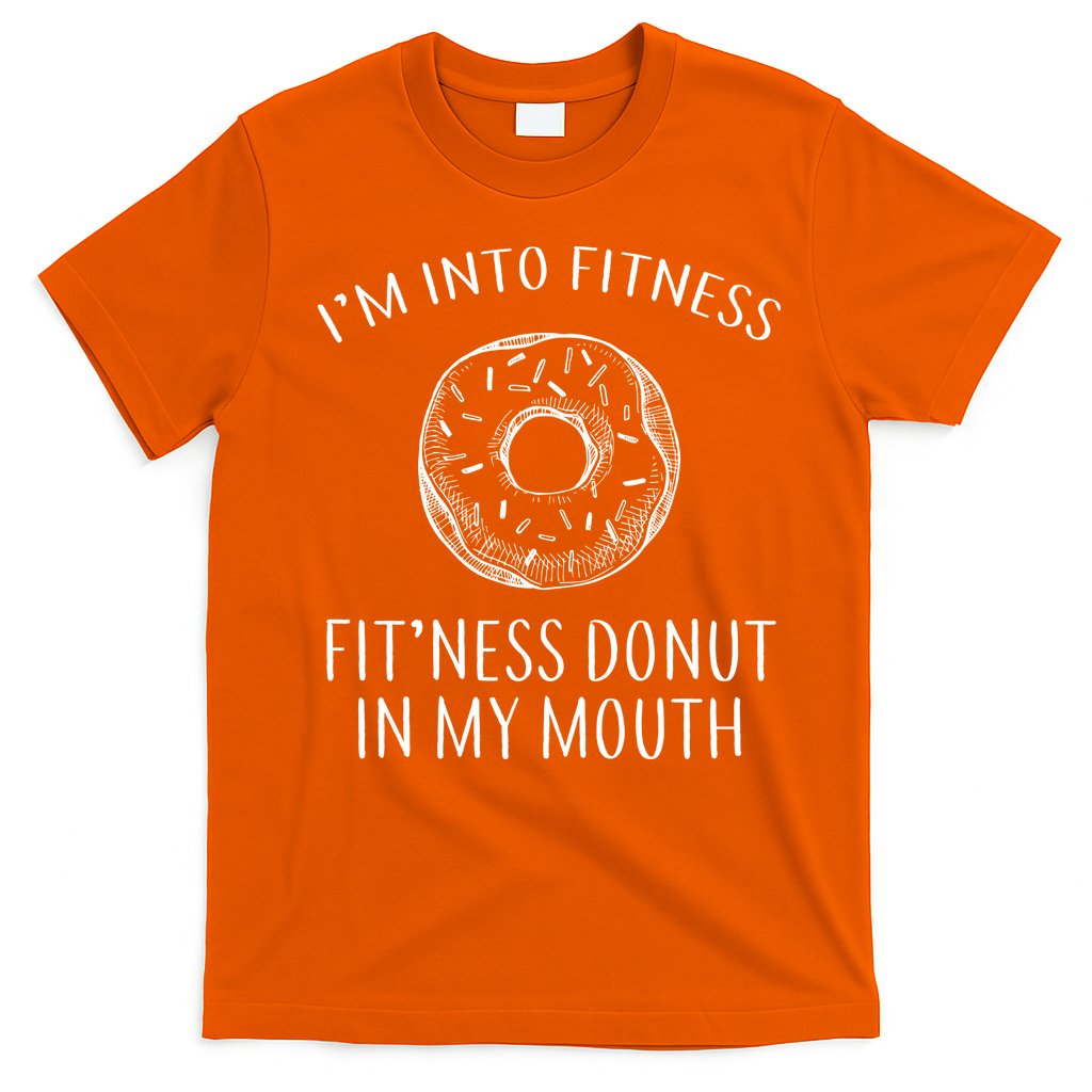 Fitness Fit'ness Donut In My Mouth T-Shirt Hoodie, Sweatshirt | CoreVibeTees.com
