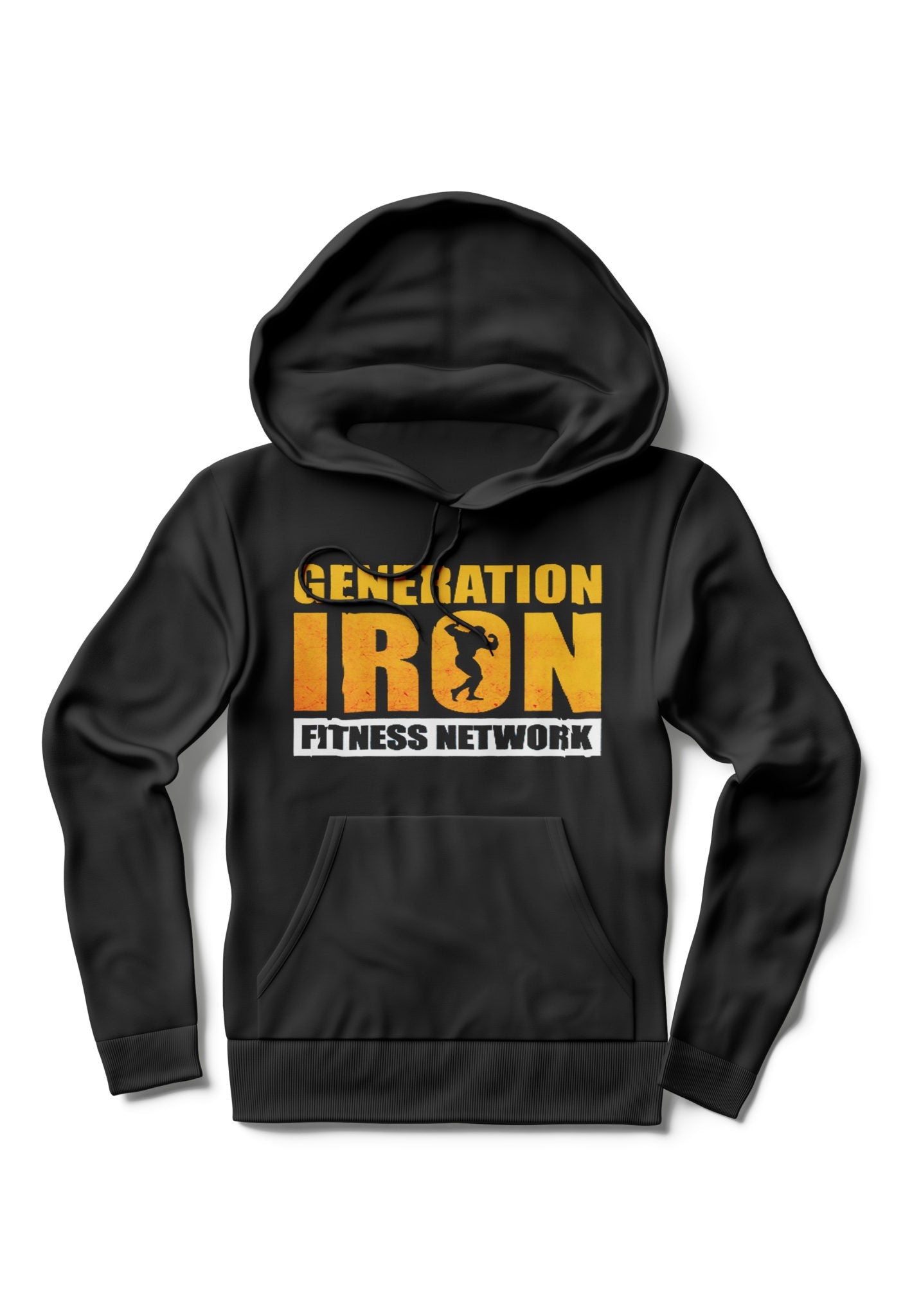 Generation Iron Fitness Network Black Hoodie T-Shirts, Sweatshirt | CoreVibeTees.com