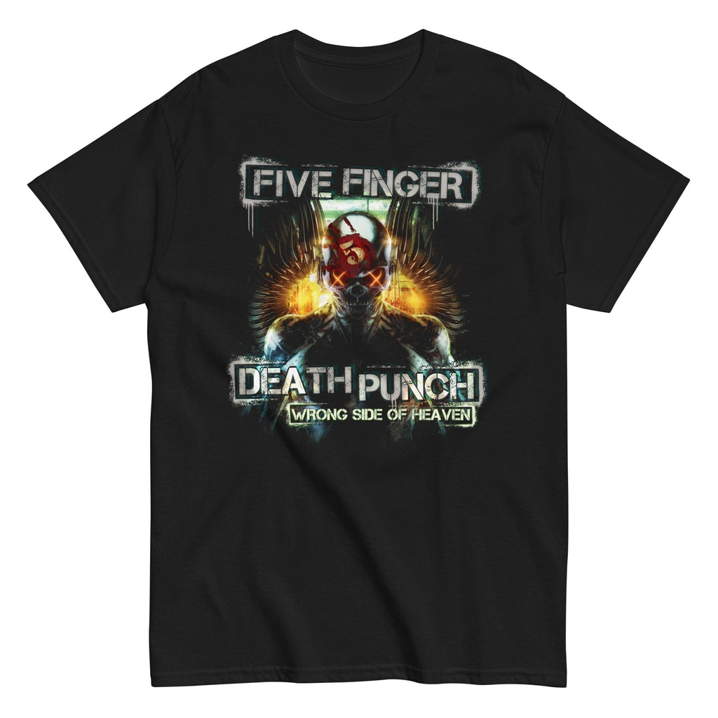 Five Finger Death Punch - Bot Heaven T-Shirt Hoodie, Sweatshirt | CoreVibeTees.com (Image 1)