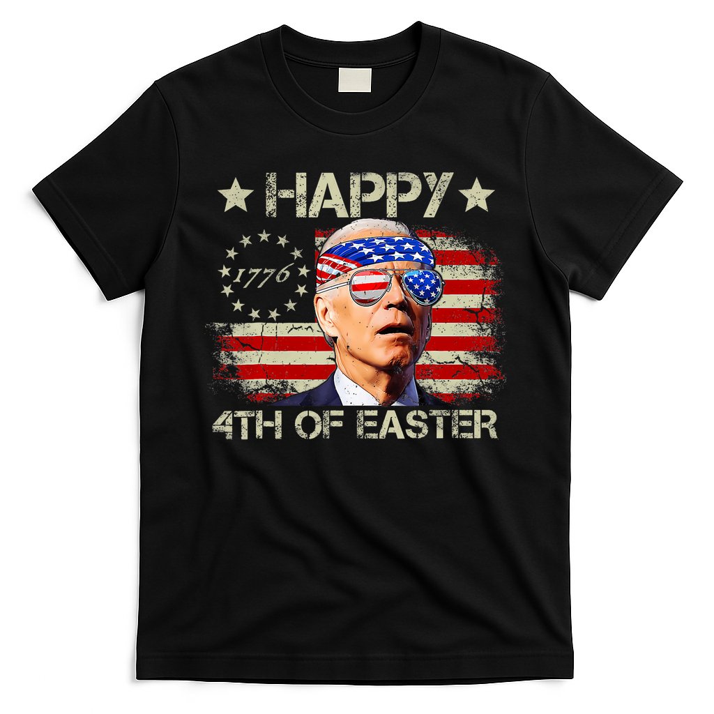 Funny Joe Biden 4th Of July Happy 4th Of Easter Us Flag T-Shirt Hoodie, Sweatshirt | CoreVibeTees.com
