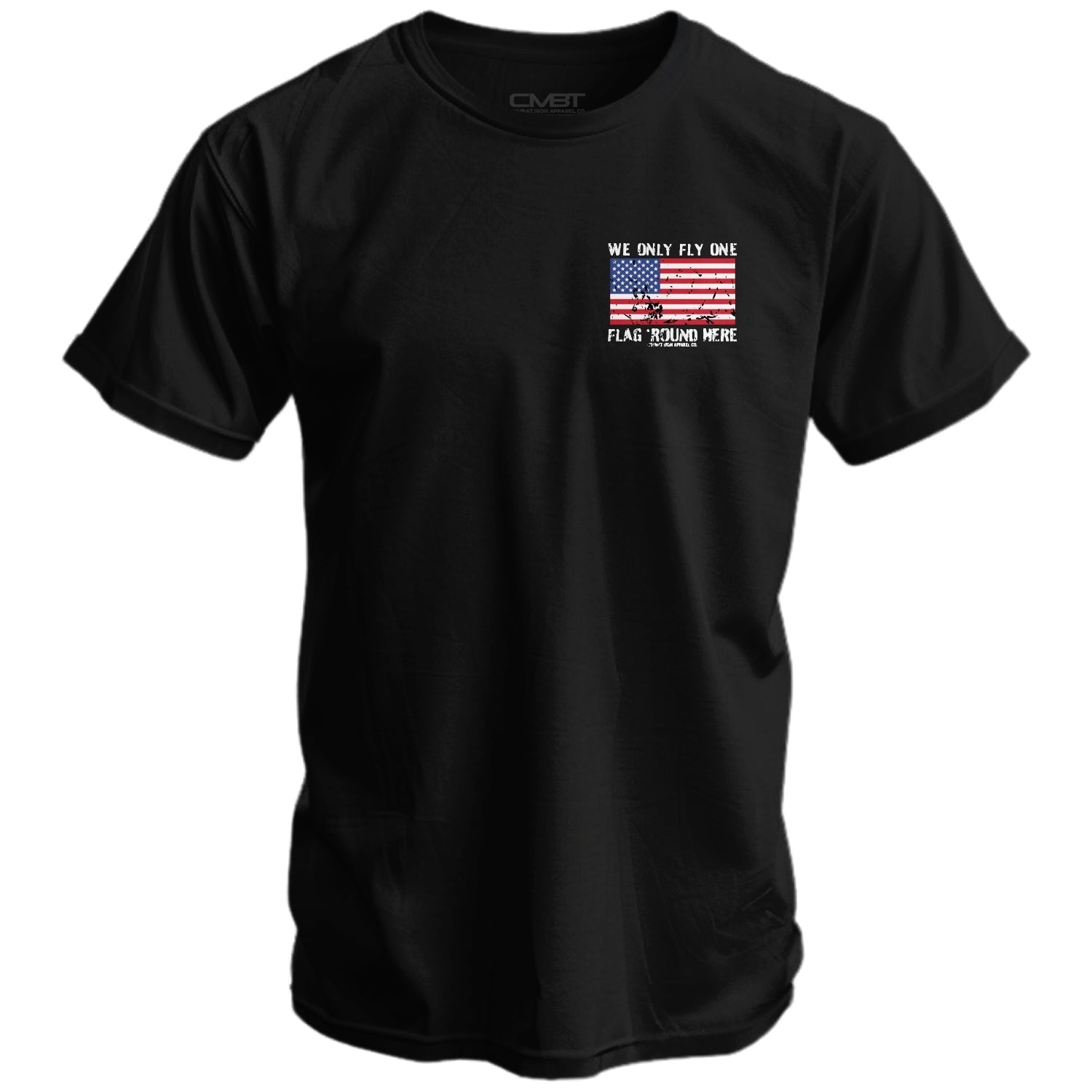 Only Flag We Fly 'Round Here Men's T-Shirt Hoodie, Sweatshirt | CoreVibeTees.com (Image 2)