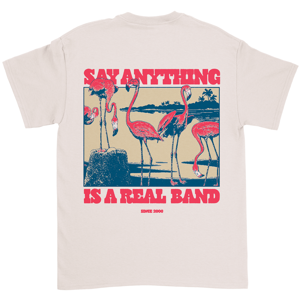 Say Anything - Flamingos Tee Hoodie, Sweatshirt | CoreVibeTees.com (Image 3)