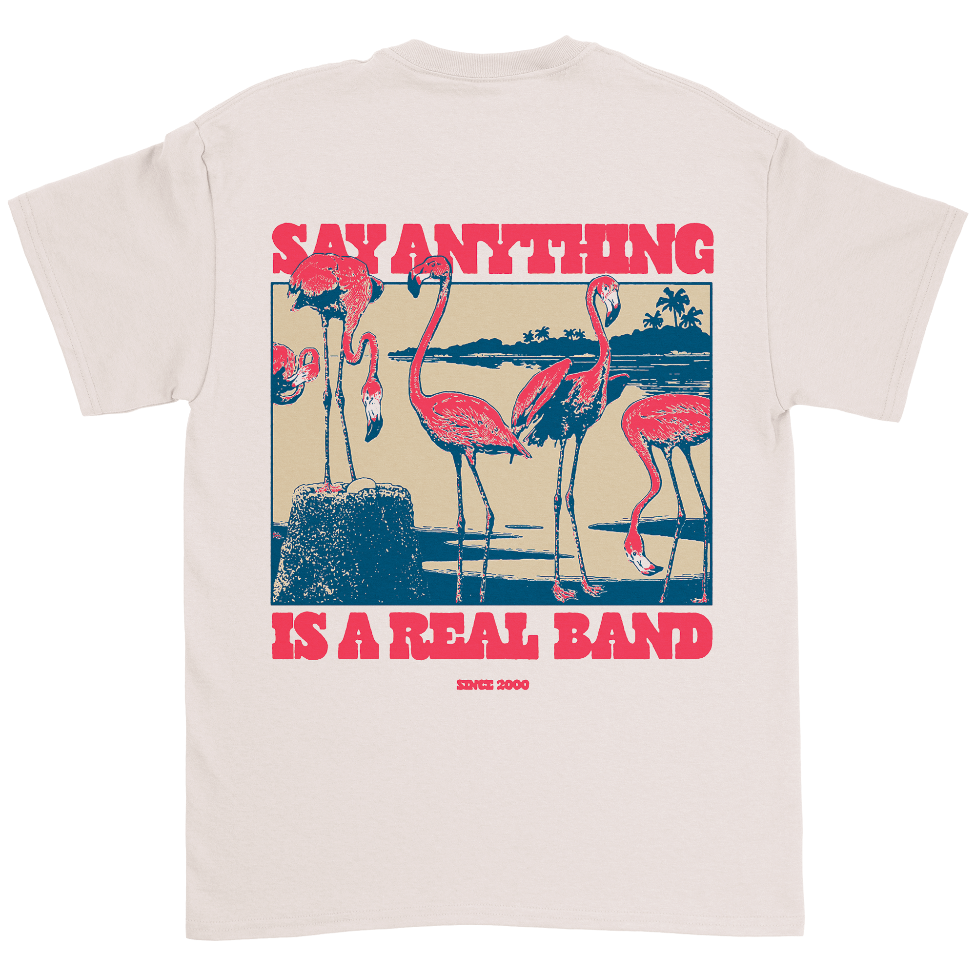 Say Anything - Flamingos Tee Hoodie, Sweatshirt | CoreVibeTees.com (Image 3)