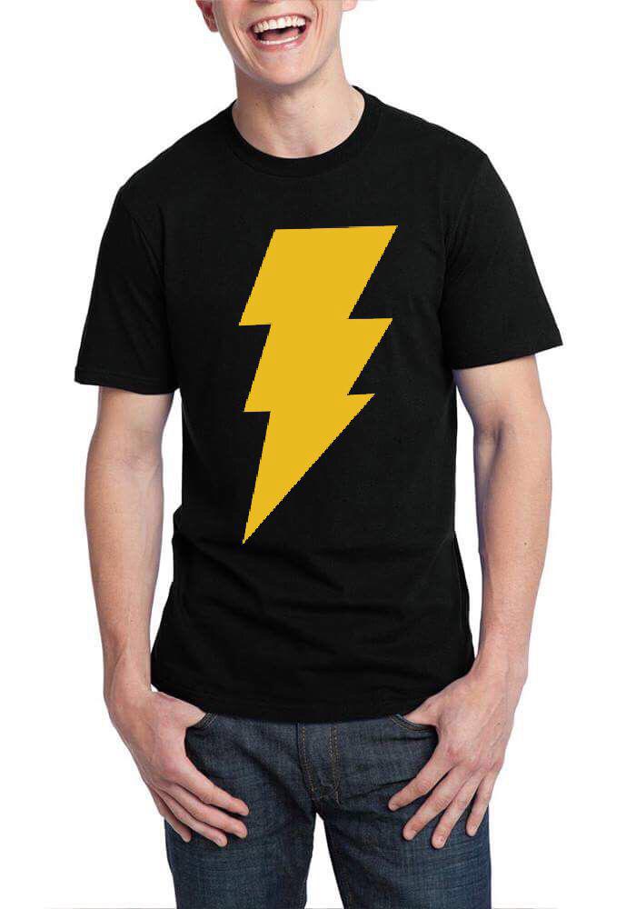 Lightining Flash Black T-Shirt Hoodie, Sweatshirt | CoreVibeTees.com