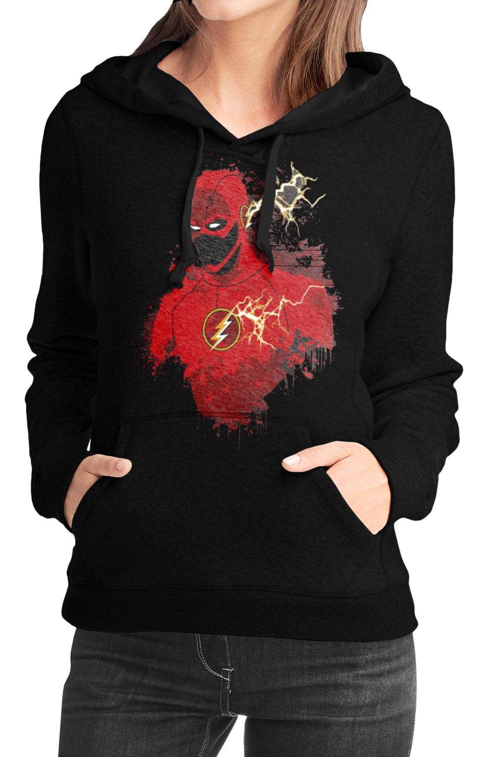 Flash Girls Black Hoodie T-Shirts, Sweatshirt | CoreVibeTees.com