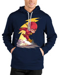 Flash Navy Blue Hoodie T-Shirts, Sweatshirt | CoreVibeTees.com