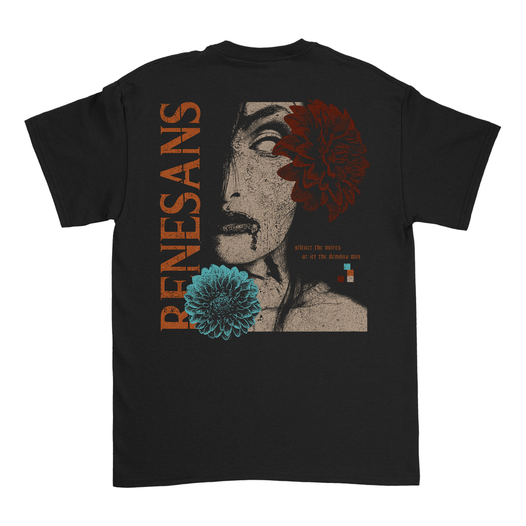 Renesans - Floral T-Shirt Hoodie, Sweatshirt | CoreVibeTees.com (Image 3)