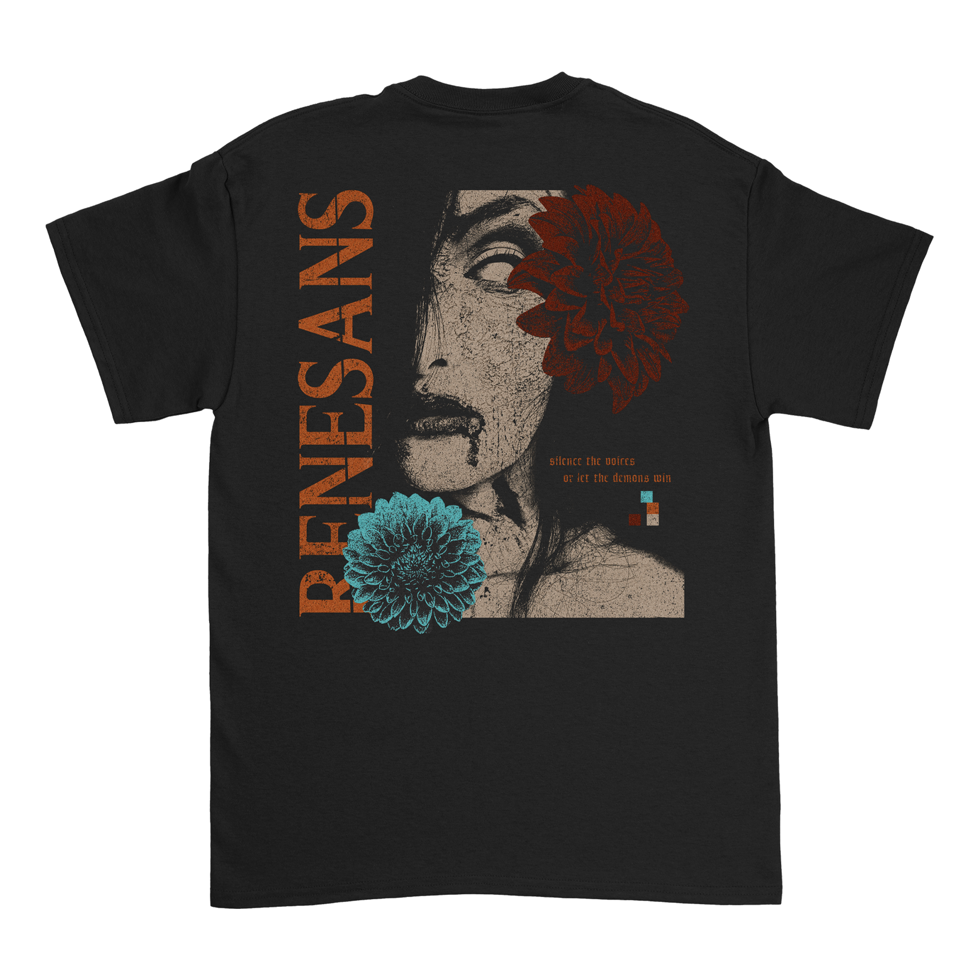Renesans - Floral T-Shirt Hoodie, Sweatshirt | CoreVibeTees.com (Image 3)