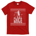 Floss Like A Boss Ugly Christmas Sweater T-Shirt Hoodie, Sweatshirt | CoreVibeTees.com
