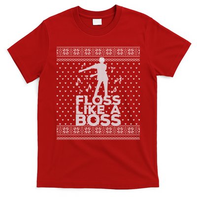 Floss Like A Boss Ugly Christmas Sweater T-Shirt Hoodie, Sweatshirt | CoreVibeTees.com