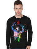 Custom Black Full Sleeve T-shirt Hoodie, Sweatshirt | CoreVibeTees.com
