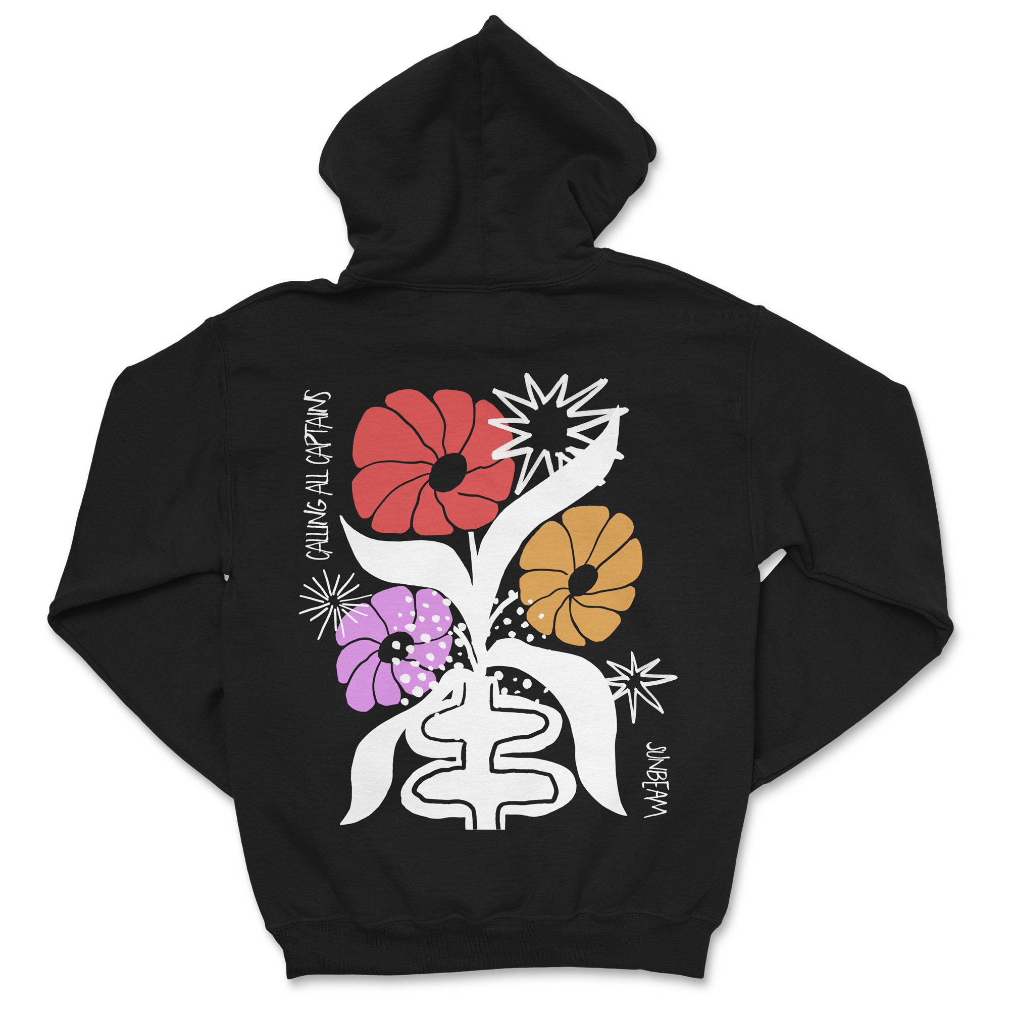 Calling All Captains - Flowers Hoodie T-Shirts, Sweatshirt | CoreVibeTees.com (Image 3)