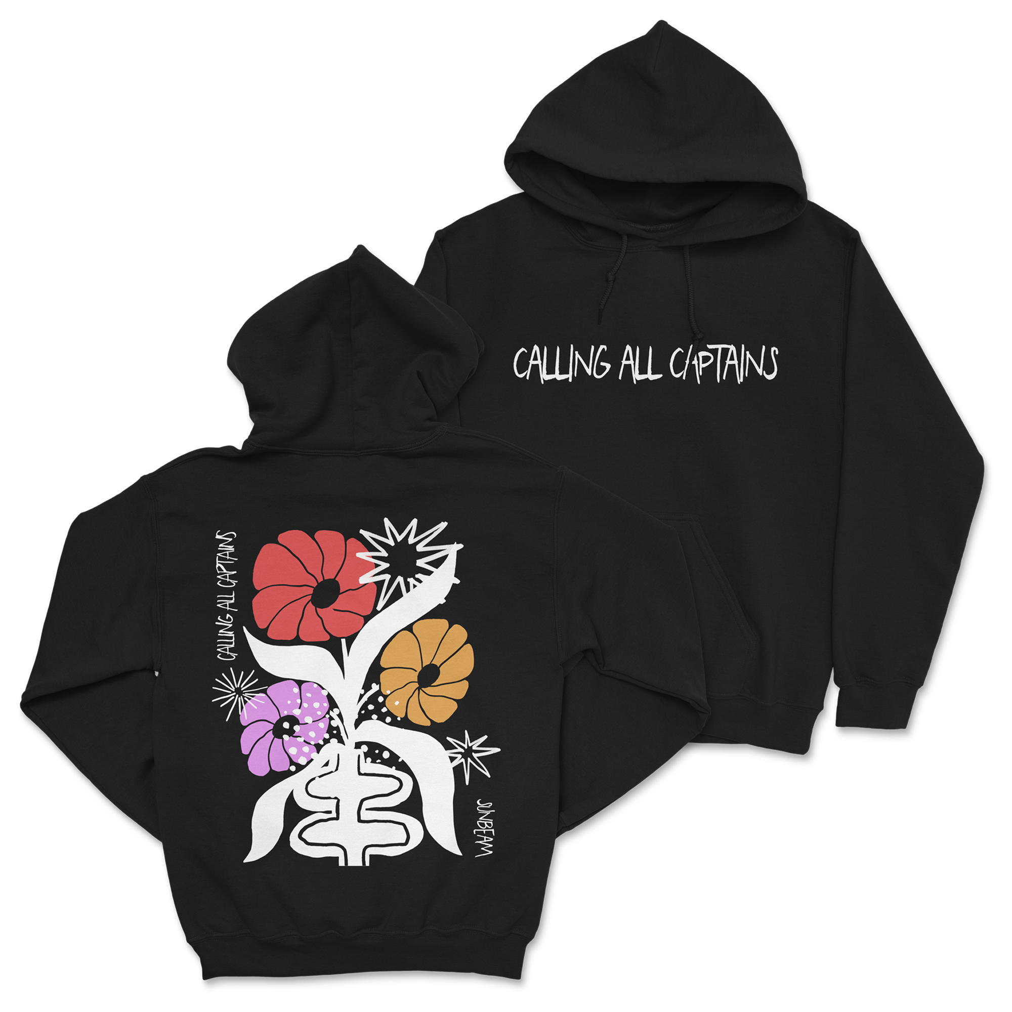 Calling All Captains - Flowers Hoodie T-Shirts, Sweatshirt | CoreVibeTees.com (Image 1)