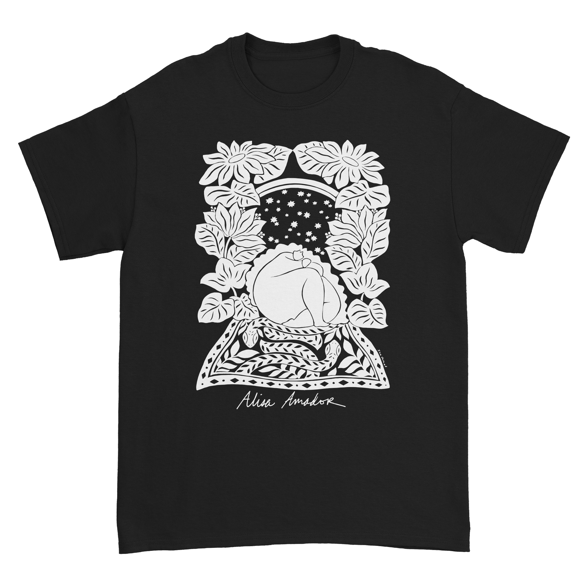 Alisa Amador - Flower Tee Hoodie, Sweatshirt | CoreVibeTees.com