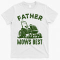 Father Mows Best Retro Vintage Funny Dad T-Shirt Hoodie, Sweatshirt | CoreVibeTees.com