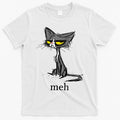 Funny Meh Cat Gift For Cat Lovers T-Shirt Hoodie, Sweatshirt | CoreVibeTees.com