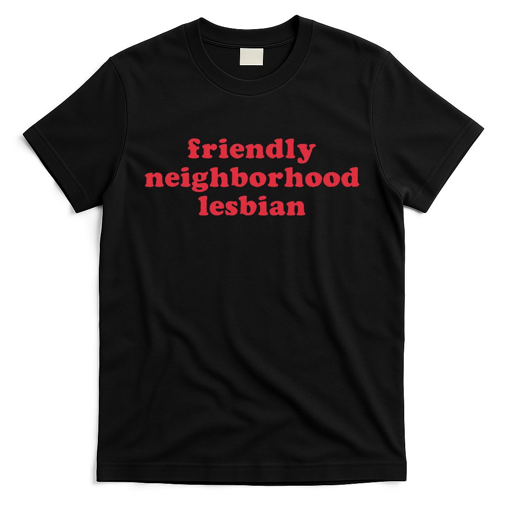 Friendly Neighborhood Lesbian Pride T-Shirt Hoodie, Sweatshirt | CoreVibeTees.com