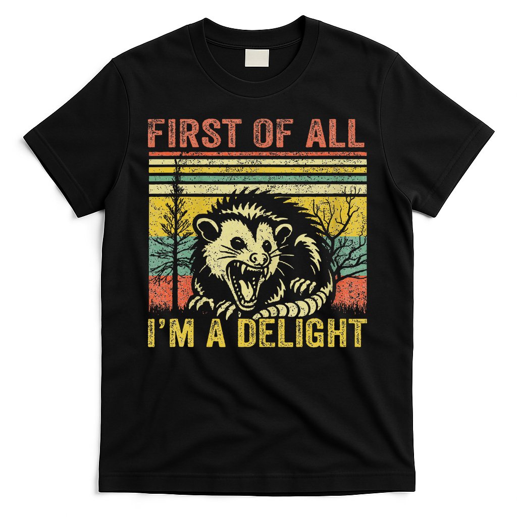 First Of All IM A Delight Funny Quote T-Shirt Hoodie, Sweatshirt | CoreVibeTees.com