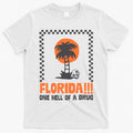 Florida One Hell Of A Drug Tortured Poets Ttpd T-Shirt Hoodie, Sweatshirt | CoreVibeTees.com
