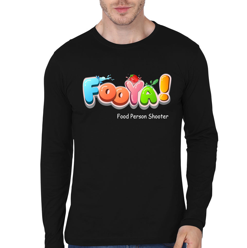 Fooya Black T-Shirt Hoodie, Sweatshirt | CoreVibeTees.com