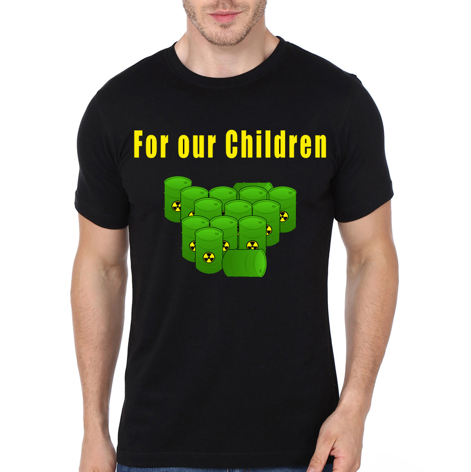 For Our Children Black Half Sleeve T-Shirt Hoodie, Sweatshirt | CoreVibeTees.com