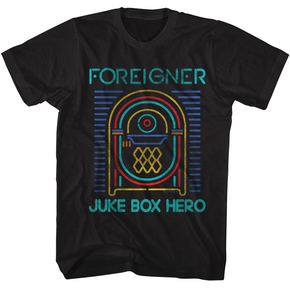 Foreigner - Juke Box Hero T-Shirt Hoodie, Sweatshirt | CoreVibeTees.com
