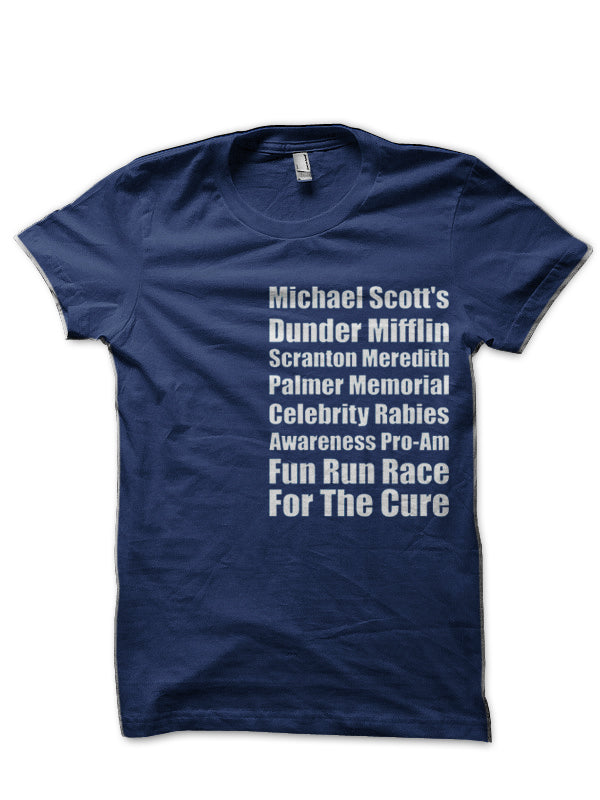 Michael Scottâ€™s Rabies Fun Run T-Shirt Hoodie, Sweatshirt | CoreVibeTees.com