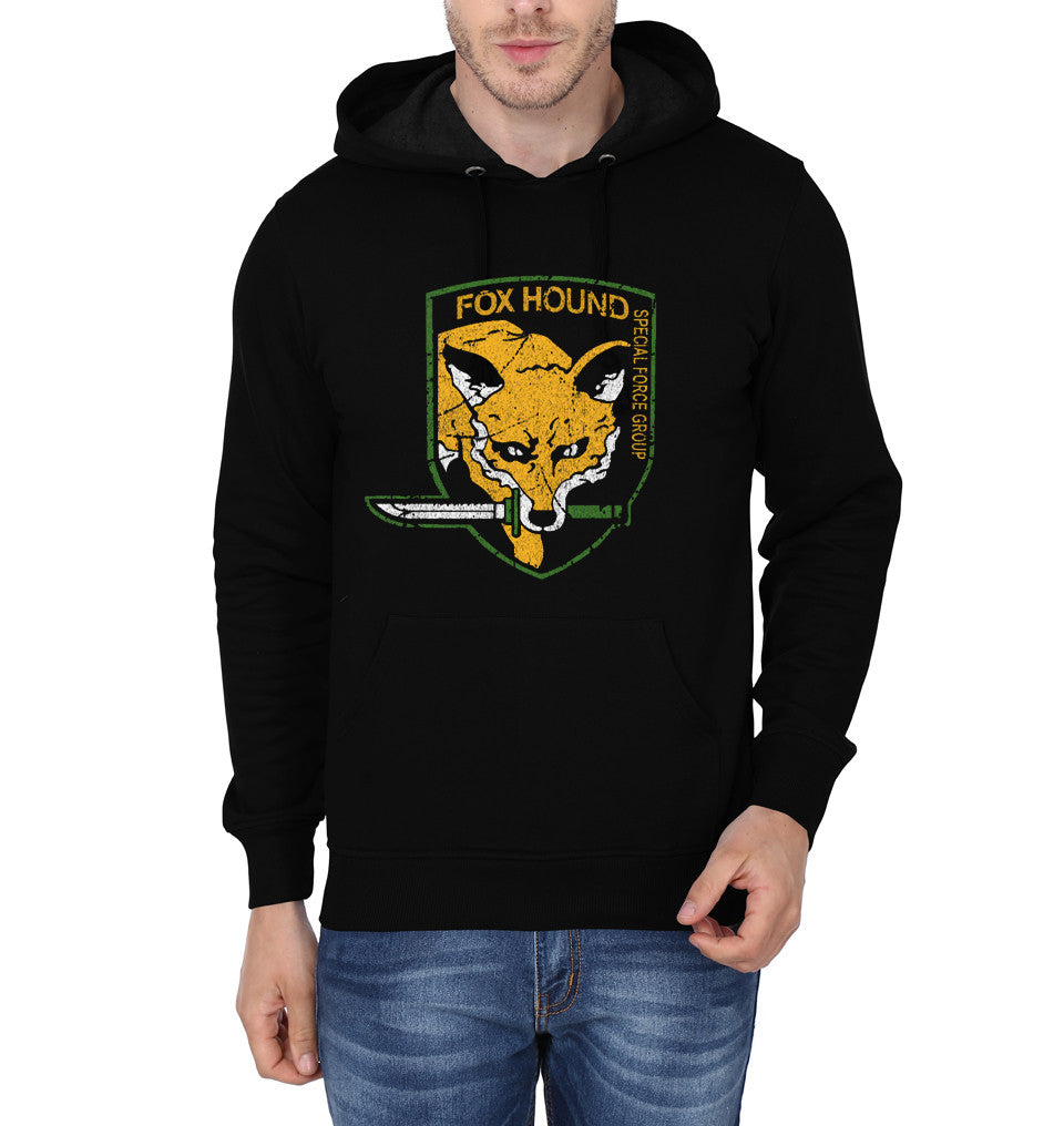 Metal Gear Solid Fox Hound Black Hoodie T-Shirts, Sweatshirt | CoreVibeTees.com