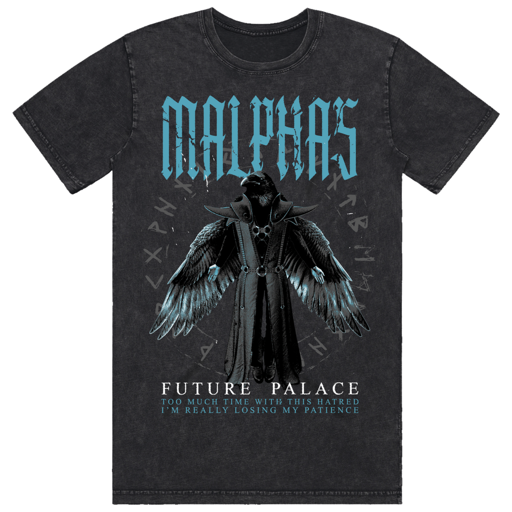 Malphas T-Shirt (Black Stone Wash) Hoodie, Sweatshirt | CoreVibeTees.com (Image 1)