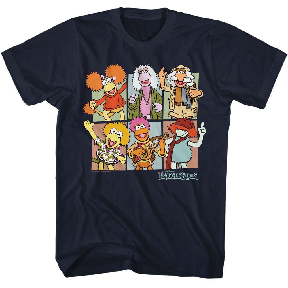 Fraggle Rock - Squares Boyfriend Tee Hoodie, Sweatshirt | CoreVibeTees.com