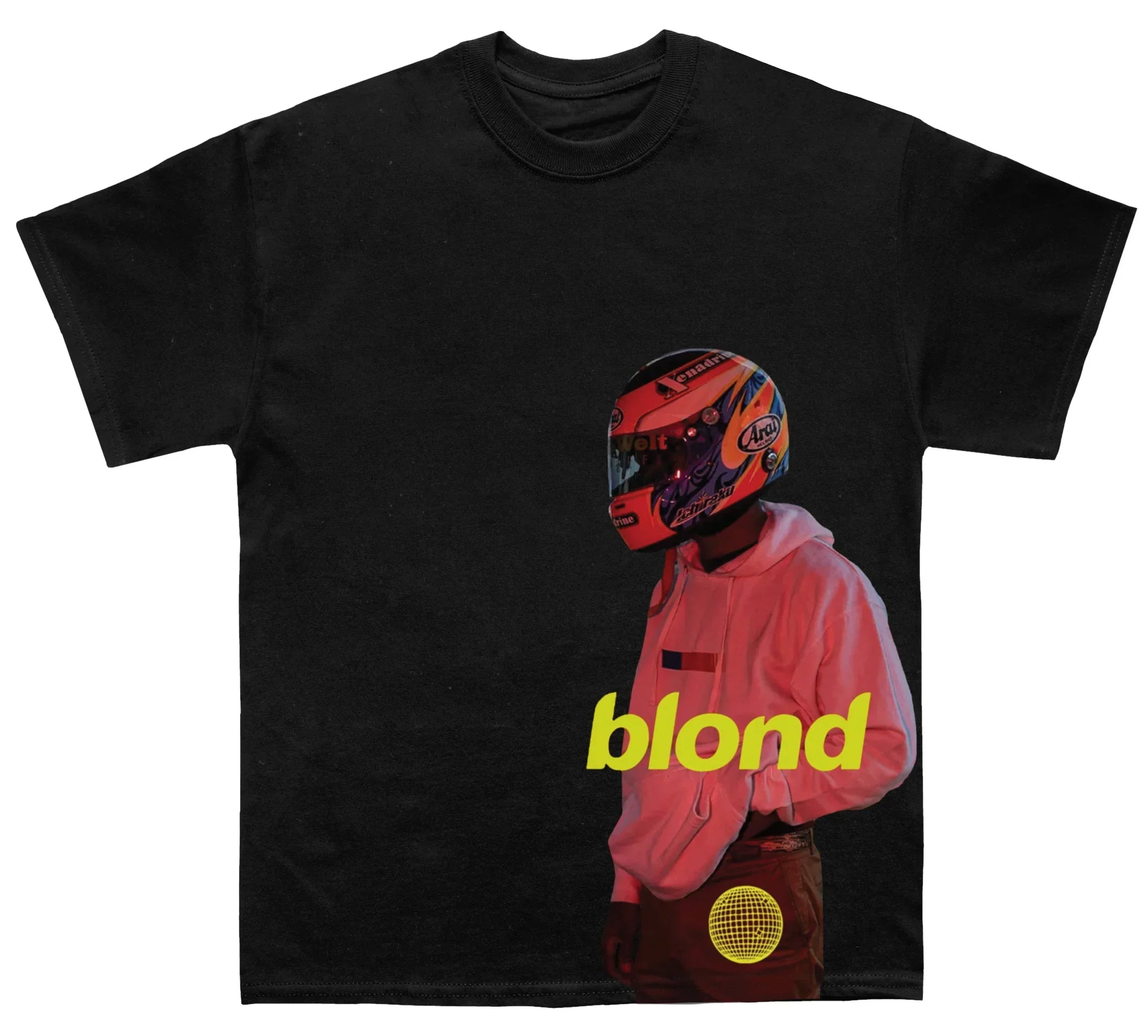 Frank Ocean "Blond Helmet" TEE Hoodie, Sweatshirt | CoreVibeTees.com (Image 2)